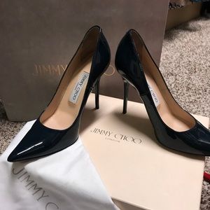 Jimmy Choo Navy pumps
